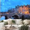 Naklejka: Beautiful long exposure hdr image of the brouwersgracht in amsterdam,