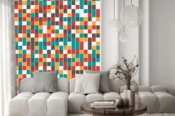 Naklejka: Bez szwu mozaiki