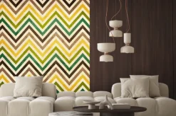 Naklejka: Bezszwowe tło wzór chevron