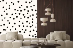 Naklejka: Bezszwowe wzór gwiazdki