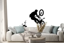 Naklejka: Bike trial