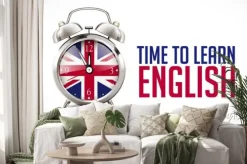 Naklejka: Budzik z brytyjską flagą