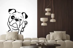 Naklejka: Buldog