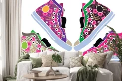 Naklejka: Buty sportowe, projekt