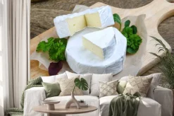 Naklejka: Camembert