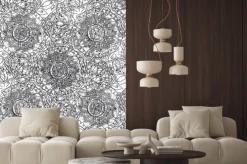 Naklejka: Chaotyczny streszczenie tle.