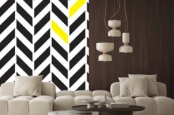 Naklejka: Chevron szwu wzór alternatywna