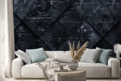 Naklejka: Ciemny grungy tła (strony głowy) - ilustracja 3d