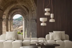 Naklejka: Cityscape of gubbio near perugia (italy)