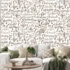 Naklejka: Coffee seamless pattern with coffee words