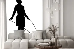 Naklejka: Corde a sauter