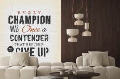 Naklejka: Cytat inspirujące na papierze rocznika szkoły