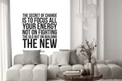 Naklejka: Cytat motywacyjny po angielsku