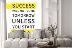 Naklejka: Cytat po angielsku o sukcesie