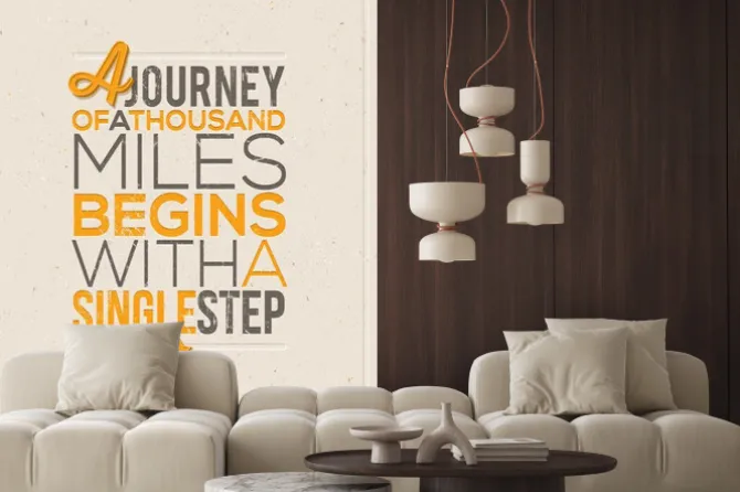 Naklejka: Cytując typograficzny design - ilustracji wektorowych