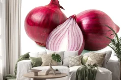 Naklejka: Czerwona cebula żarówki