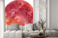 Naklejka: Czerwona planeta mars