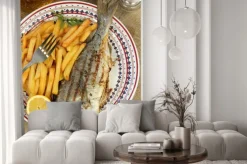 Naklejka: Daurade grillée 12032016