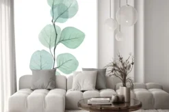 Naklejka: Delikatna gałązka eukaliptusa