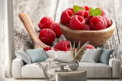 Naklejka: Dżem malinowy z jagód