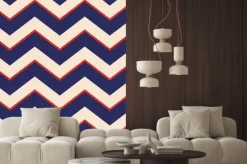 Naklejka: Deseń bez szwu chevron