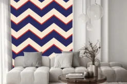 Naklejka: Deseń bez szwu chevron
