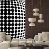 Naklejka: Design monochrome dots background