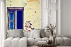 Naklejka: Dilapidated facade