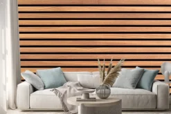 Naklejka: Drewniane deski lamele