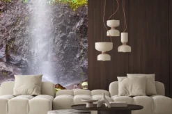 Naklejka: Drobna rynnę deau à anse des cascades, reunion