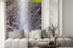 Naklejka: Drobna rynnę deau à anse des cascades, reunion