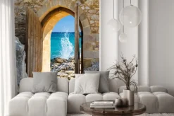 Naklejka: Drzwi otwarte morze