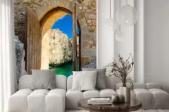 Naklejka: Drzwi otwarte morze