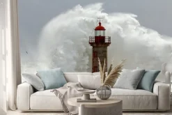 Naklejka: Duże fale burzowe