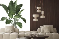 Naklejka: Duży kwiat bananowca