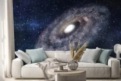 Naklejka: Duży spiral galaxy - 3d świadczonych ilustracji cyfrowe