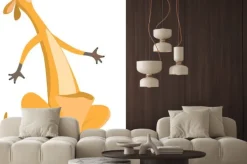 Naklejka: Dwie zabawne kangura