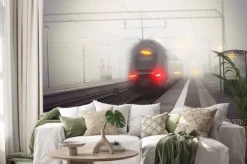 Naklejka: Dworzec odejście