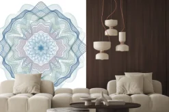 Naklejka: Elenent ornament dla certyfikatu / money projektu / wektor /