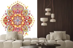 Naklejka: Ethnic indian mandala