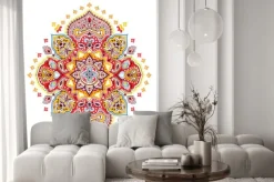 Naklejka: Ethnic indian mandala