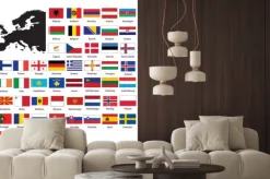 Naklejka: Europe flags