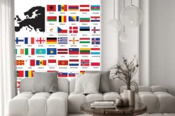 Naklejka: Europe flags