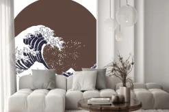 Naklejka: Fala podczas sztormu