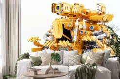 Naklejka: Fantastyka pojazd, ilustracja 3d