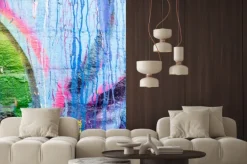 Naklejka: Farba kapanie ściany graffiti