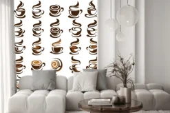 Naklejka: Filiżanka kawy wektor