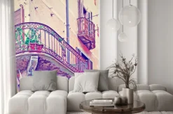 Naklejka: Flagi pod balkonem