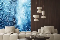 Naklejka: Frosty naturalny wzór