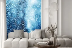 Naklejka: Frosty naturalny wzór